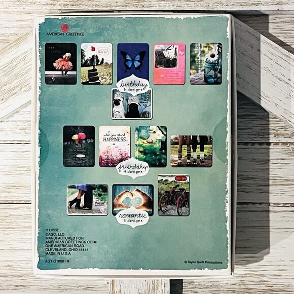 Taylor Swift American Greeting Cards W/Envelopes 13 Count Boxed Set Rare - Picture 2 of 13